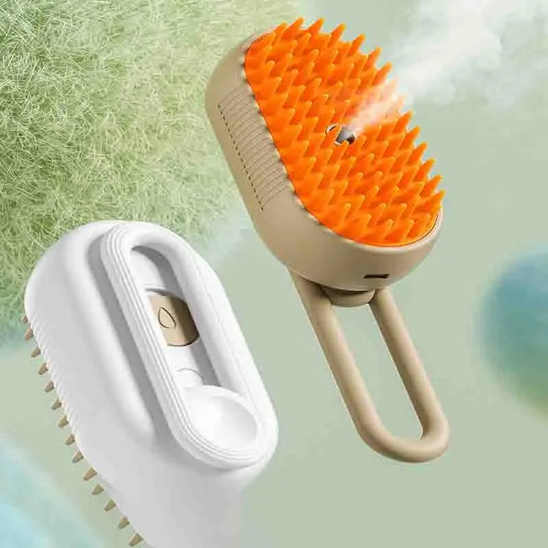 Pet Steam Spray Massage Brush