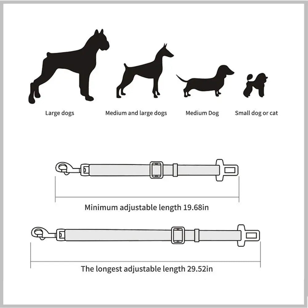 Pet Safety Car Seat Harness