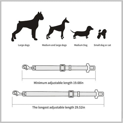 Pet Safety Car Seat Harness