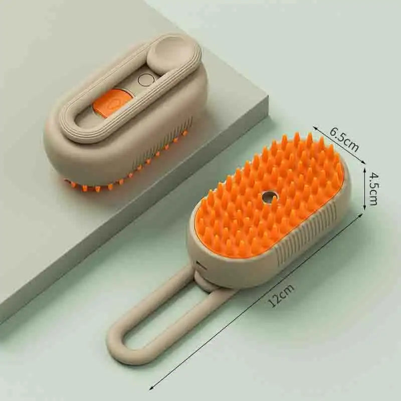 Pet Steam Spray Massage Brush