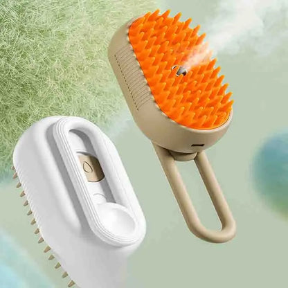 Pet Steam Spray Massage Brush